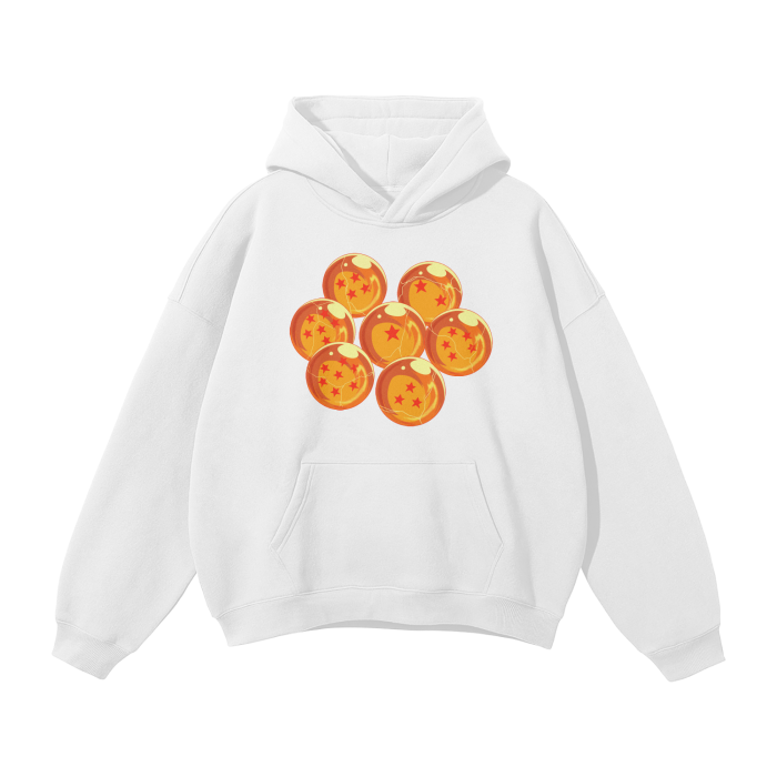 Streetwear Oversized Fleece Hoodie Hood Goku